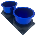OBS Ford retro fit cup holder W/sleeves (blue, red or gold)